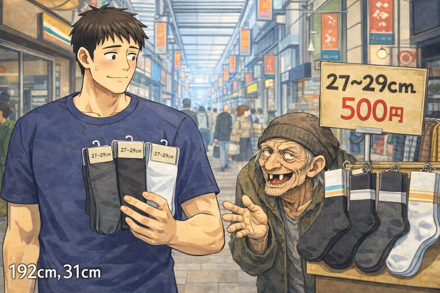 「怪しいけど…サイズがある！」